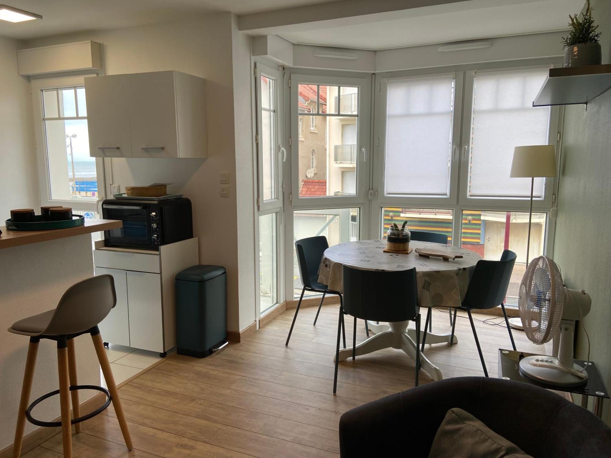 Le Bon Endroit En Bord De Mer, Vue Mer , Parking Et Wifi Wimereux Εξωτερικό φωτογραφία