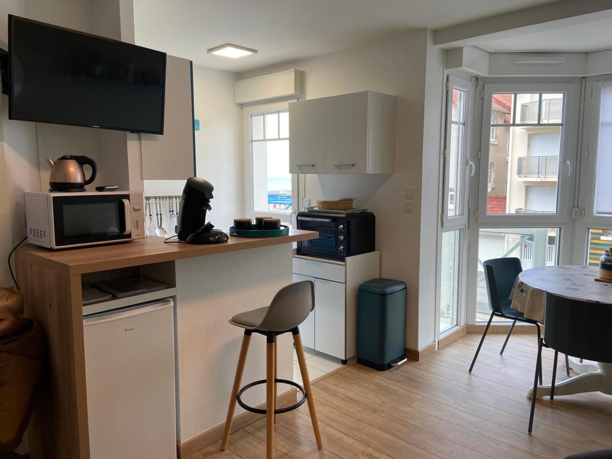 Le Bon Endroit En Bord De Mer, Vue Mer , Parking Et Wifi Wimereux Εξωτερικό φωτογραφία